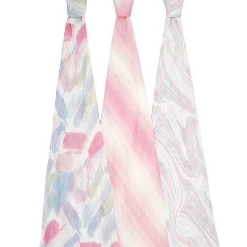 boutique silky soft swaddles 3 pack