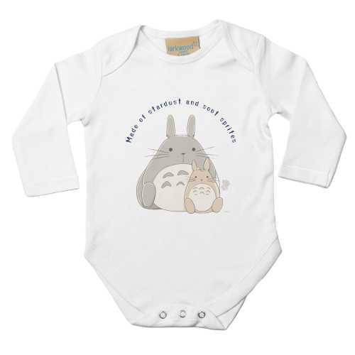 My Neighbor Totoro Bodysuit, Ghibli Inspired Baby Shower Gift, Totoro and Mei Cuddle, Cute Anime Babywear, Japanese Studio Ghibli Clothing