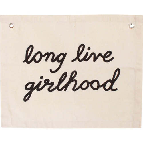 Long Live Girlhood Banner