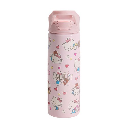 Mackenzie Hello Kitty® Hearts Glow-in-the-Dark Water Bottles