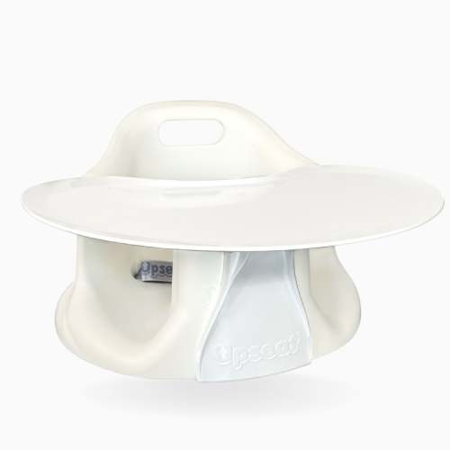Upseat Baby Floor & Booster Seat with Tray - Coconut