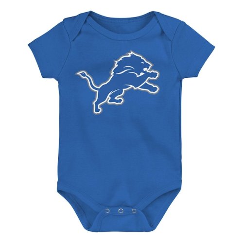 Newborn & Infant Detroit Lions Blue Logo Bodysuit