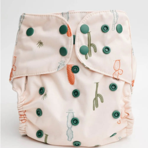 Kinder | Luxe Pocket Cloth Diaper with Dual Inner Gussets