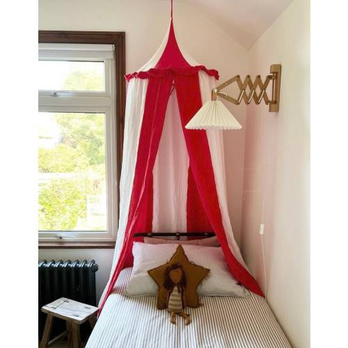 Red Stripe Circus tent play canopy
