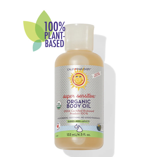 (No Fragrance) Super Sensitive™ Certified Organic Body Oil