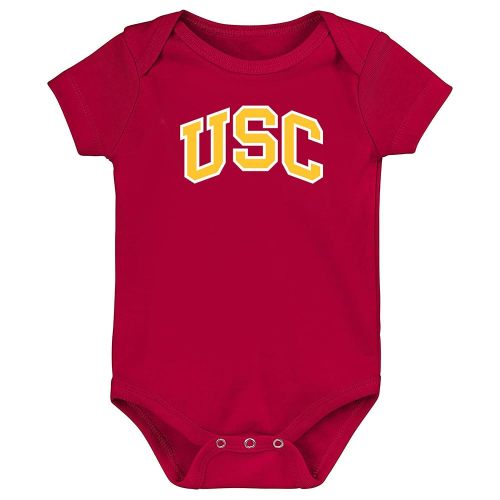 USC Trojans Southern California Baby Logo Bodysuit