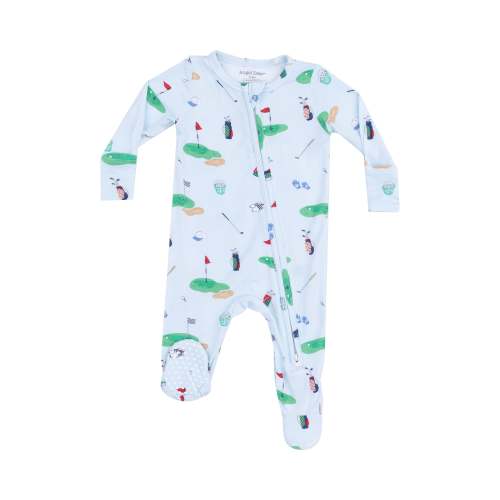 Golf Things Zipper Footie – Rattle Dazzle