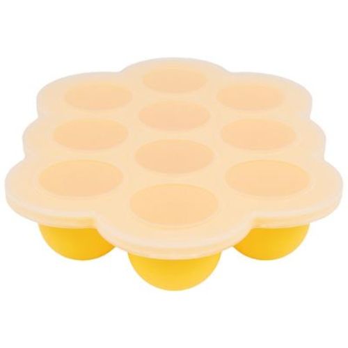 Weesprout Silicone Baby Food Freezer Tray With Clip-on Lid (navy, Ten 1.5 Ounce Sections)
