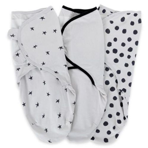 Ely's & Co. Adjustable Swaddle Blankets 3 Pack