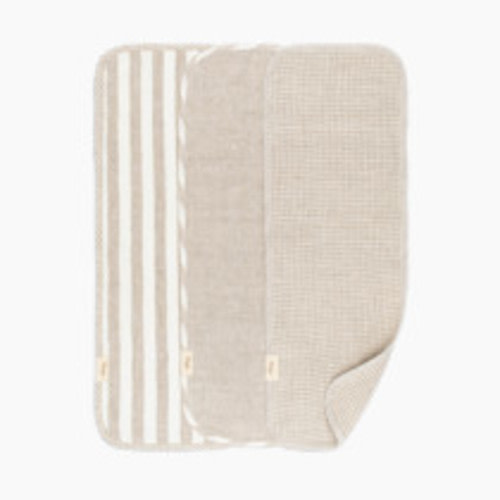 Crane Baby Finley 3-Piece Linen Lamb Burp Cloth Set