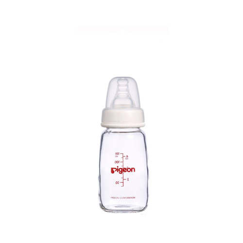 Pigeon Flexible™ Bottle GLASS 120ml - Glass Baby Bottles – Pigeon Australia