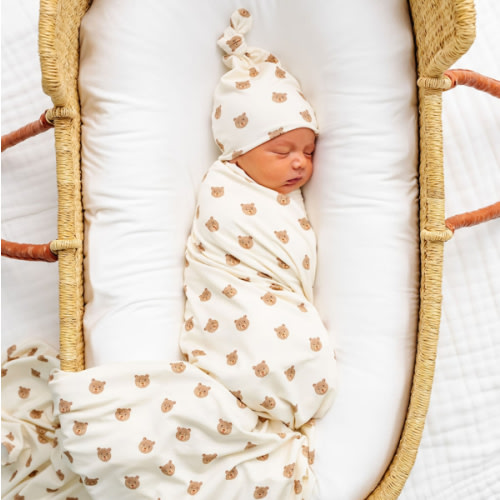 Teddy Swaddle Blanket