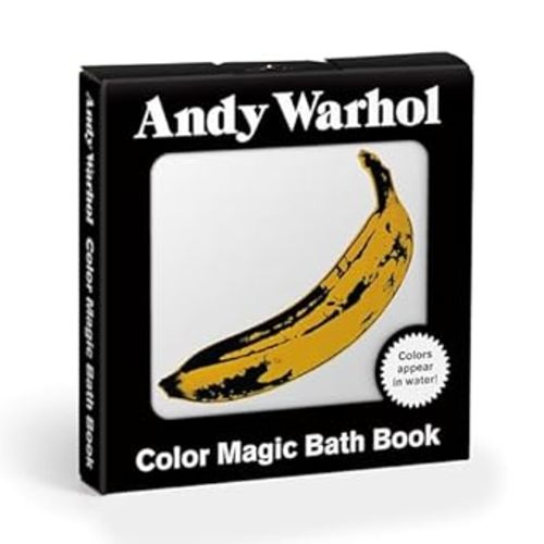 Amazon.com: Andy Warhol Color Magic Bath Book: (Bath Time Books, Bath Books for Toddlers and Babies, Waterproof Books): 9780735370753: Mudpuppy, Warhol, Andy: Books