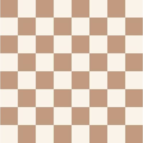 Vegan Leather Baby Changing Mat (16 X 30 in) - Multipurpose Wipeable and Portable Diaper Changing Mat - Foldable Travel Changing Mat (Mocha Checker)