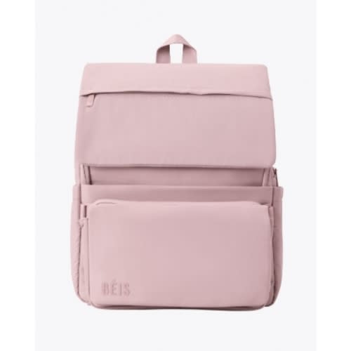 BÉIS 'The Ultimate Diaper Backpack' in Atlas Pink - Best Pink Backpack Diaper Bag