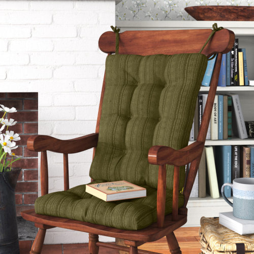 Alcott Hill® Non-Slip Rocking Chair Cushion Set & Reviews | Wayfair