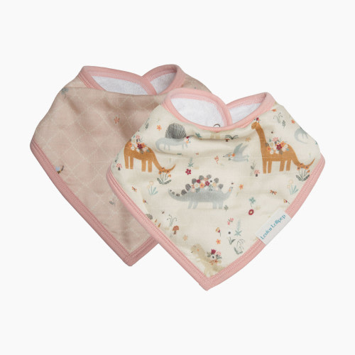 Loulou Lollipop Bamboo Bandana Bib Set - Baby Dinomite