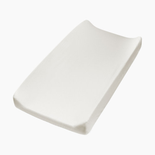Honest Baby Clothing Organic Cotton Changing Pad Cover - Sugar Swizzle Ivory