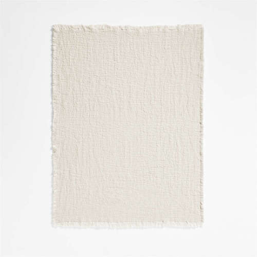 Supersoft Organic Cotton Gauze Stone Tan Baby Stroller Blanket