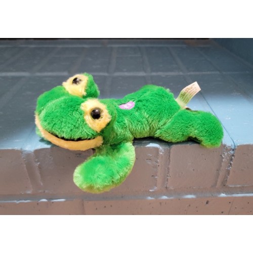 Dan Dee Collector's Choice Frog Plush Sound Croak Green Baby Toy Stuffed Animal