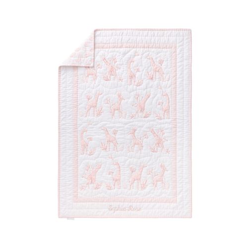 Gigi Giraffe Baby Quilt | Pottery Barn Kids