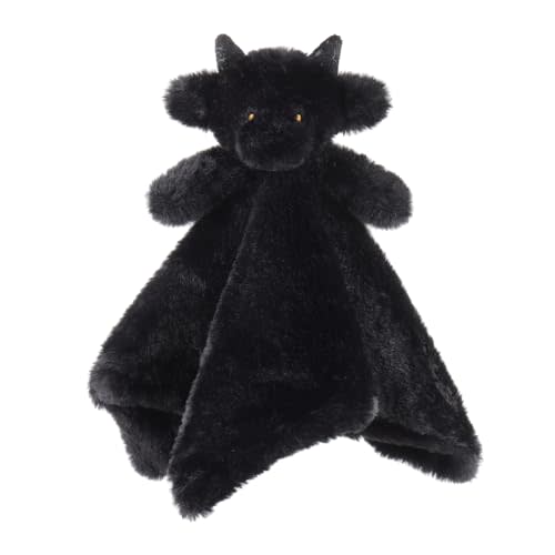 Apricot Lamb Black Dragon Soft Loveys for Babies, Security Blanket for Baby Boy and Girl, 13.8 Inches for Infant and Toddlers