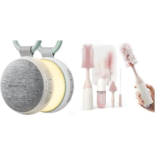 Momcozy Bottle Brush Kit & Portable Sound Machine