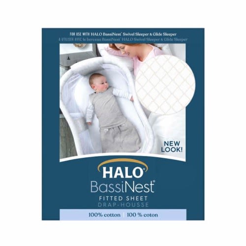 Nautical Net BassiNest Fitted Sheet | HALO
