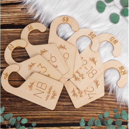 Baby Closet Dividers for Clothes Organizer - Set of 7