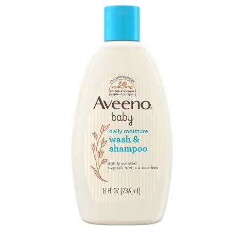 Aveeno Baby Daily Moisture Wash & Shampoo 8oz