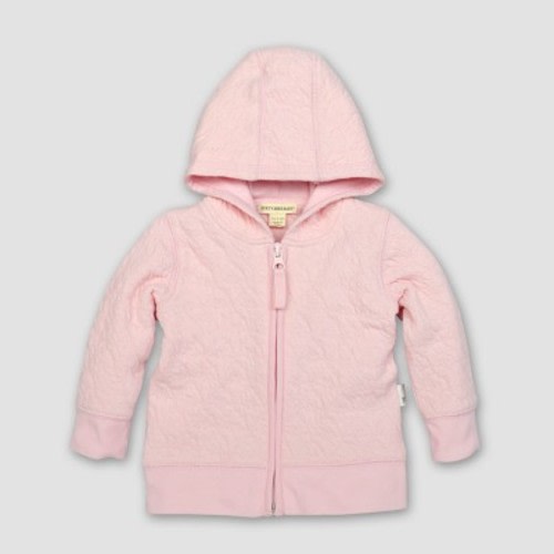 Burt's Bees Baby® Girls' Organic Cotton Quilted Bee Jacket - Blossom