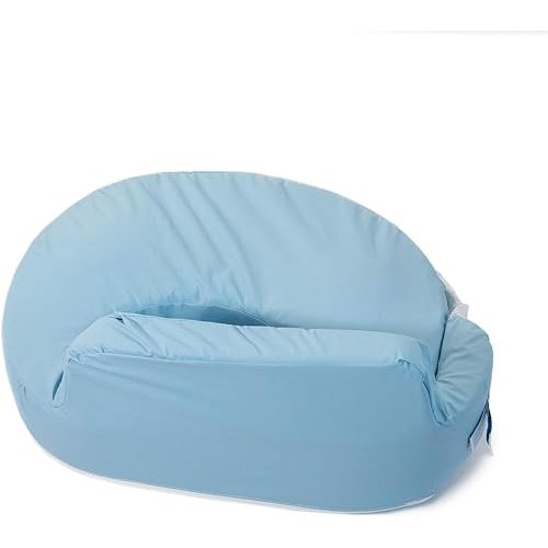 My Brest Friend Super Deluxe Nursing Pillow for Breastfeeding and Bottlefeeding with Lumbar Support, Convenient Pocket and Removable Slipcover, Professional