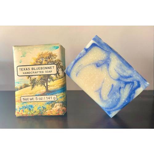 TEXAS BLUEBONNET SOAP, Texas, Texas gifts, bluebonnet, texas gift, Texas soap, personalized, Texas Gifts for Women, Texas Wildflowers, Blue