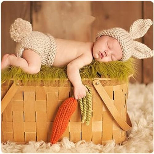 Matissa Newborn Baby Girl/Boy Crochet Knit Costume Photography Prop Hats Outfits