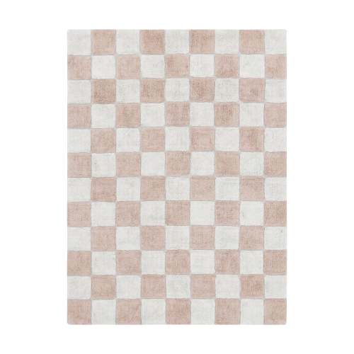 Little Chefs Kitchen Tiles Rose Washable Rug