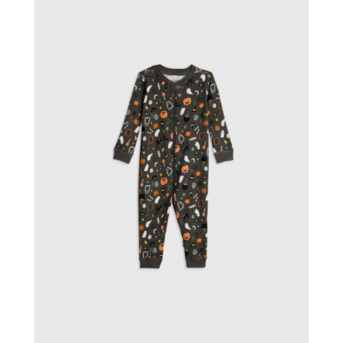 100% Organic Cotton One Piece Pajama - Baby in Halloween
