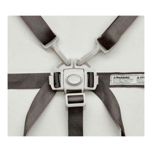 Graco 5-Point Replacement High Chair Safety Harness with Easy Release, Gray