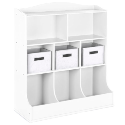 Guidecraft Toy Storage Organizer - White
