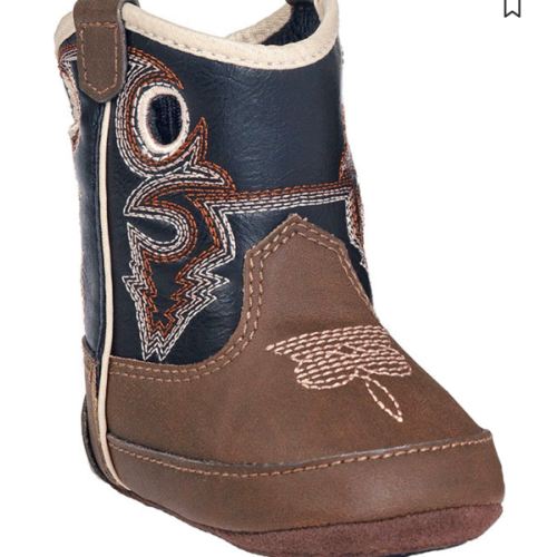 Double Barrel Infant Boys' Trace Baby Bucker Boots - Round Toe
