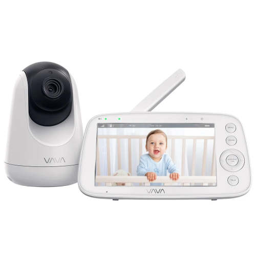 VAVA Split Screen Baby Monitor: Watch Two Rooms at Once