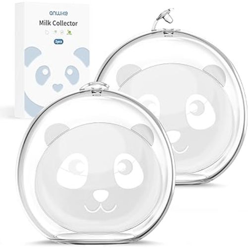 Breast Milk Collector Revolutionary 0.2-Inch Thicken Silicone Milk Collector for Breastfeeding Leak-Proof and Comfortable Portable BPA-Free Milk Collection Shells Breastfeeding Essentials, 2PCS