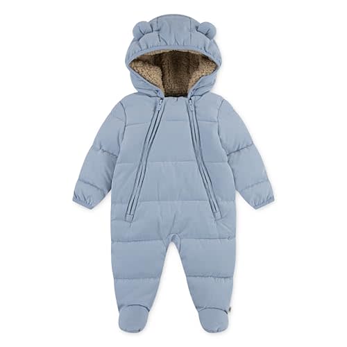Huggies Unisex Baby Sherpa Lined Footed Snow Suit