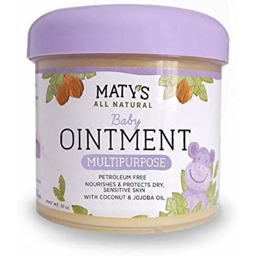 Maty's All Natural Baby Ointment 10 oz. Petroleum-Free Multipurpose - 10 Ounce