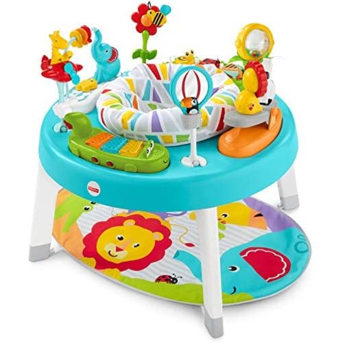 Fisher-Price 3-in-1 Sit-to-Stand Activity Center, Baby to Toddler Convertible Play Center [Amazon Exclusive]