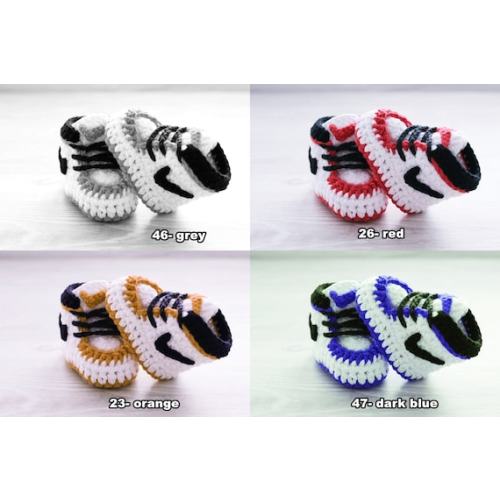 Crochet Baby Boy Shoes Newborn Booties Unique Baby Gift - Etsy