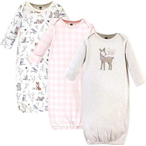 Hudson Baby baby-girls Cotton Gowns