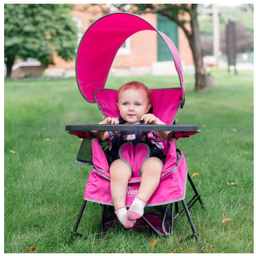 Go With Me® Venture Deluxe Portable Chair - Pink - Baby Delight