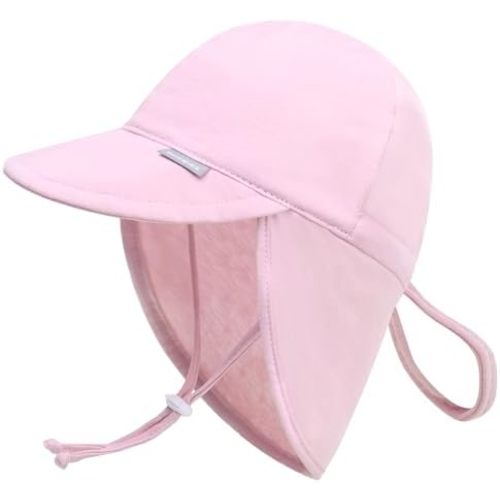 Duoyeree UPF 50+ Baby Sun Hat with Ear and Neck Protection - Toddler Beach Hat for Boys & Girls - Ideal for Summer Fun
