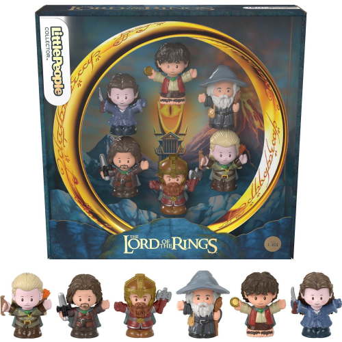 Fisher-Price Little People Collector Lord of the Rings Special Edition Figure Set, 6 Characters