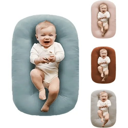 Baby Lounger for Newborn, Infant Lounger, Baby Lounger Pillow, Baby Lounger Nest for Boys&Girls (Blue)